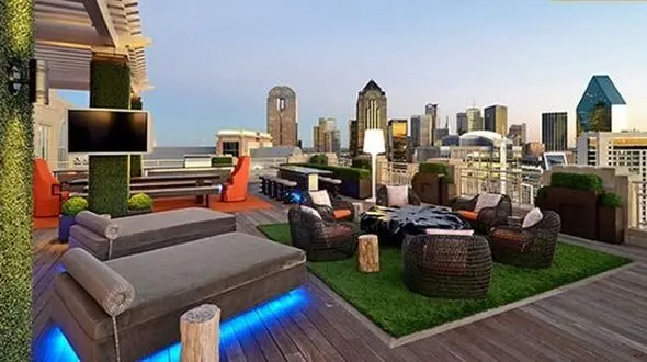  پشت بام های مخصوص بچه پولدارها!+عکس