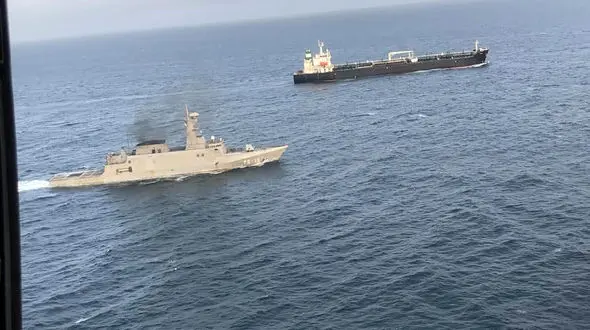 ان‌بی‌سی نیوز: نفتکش یونانی توقیف شده توسط ایران عازم آمریکا بوده است