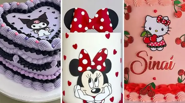 طرح‌ های فوق‌ العاده کیک تولد بچگانه | انتخاب کیک مناسب برای تولد کودکان