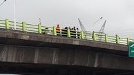  خودکشی زن رشتی از روی پل جانبازان + عکس 
