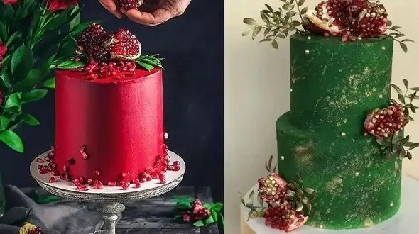 جدیدترین مدل‌ های کیک شب یلدا ترند 1404 + زیباترین ایده‌ ها برای جشن یلدا