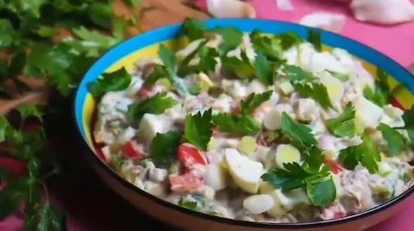 سالاد بادمجان + فیلم 