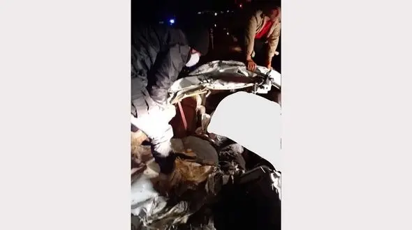 شاخ به شاخ پژو با کامیون و یک کشته در سمیرم