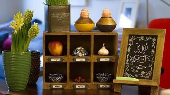 سفره هفت سین تان را فانتزی و مدرن بچینید +عکس