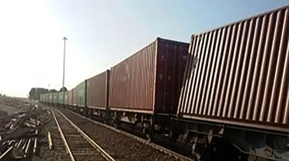 خروج قطار از ریل در مسیر قم -آپرین
