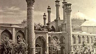 قدیمی ترین عکسی که از مسجد سپهسالار دیده اید!