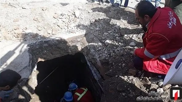 زنده به گور شدن یک مرد تهرانی زیر خروارها خاک!+ عکس 