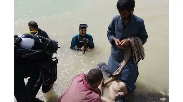 جوان ۱۷ ساله افغان در رودخانه «تیره» شهرستان دورود غرق شد