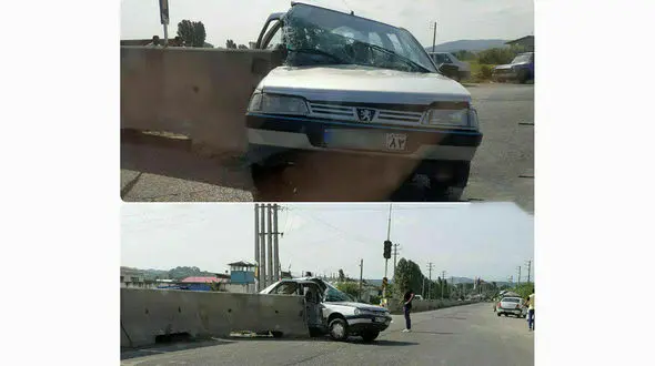 تصادف وحشتناک در بابل+ عکس