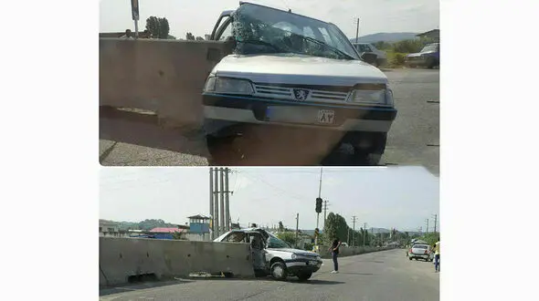 تصادف وحشتناک در بابل+ عکس
