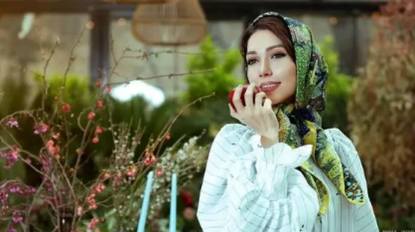 آرایش زیبا شهرزاد کمال زاده در شب تولدش