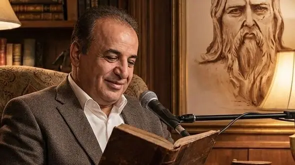 (فیلم/غزل شنیدنی وحشی بافقی با صدای گرم و دلنشین دکتر رشید کاکاوند:«ما چون ز دری پای کشیدیم، کشیدیم / امید ز هر کس که بریدیم، بریدیم»