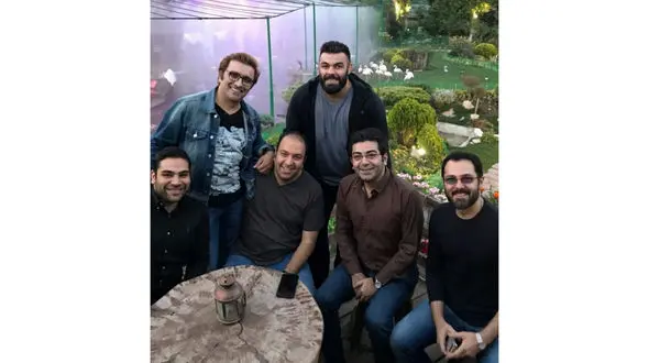 دورهمی مردانه بازیگران سینما و تلویزیون +عکس