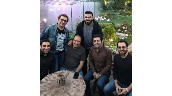 دورهمی مردانه بازیگران سینما و تلویزیون +عکس