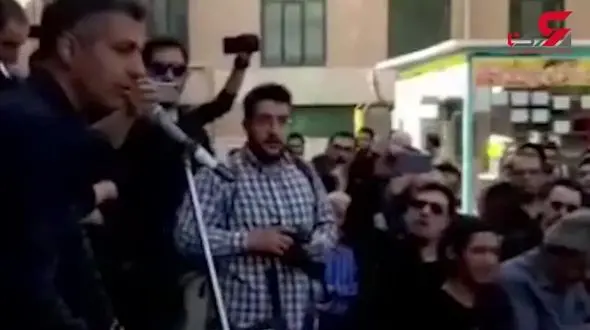 صحبت های عادل فردوسی‌پور در مراسم تشییع پیکر مهدی شادمانی + فیلم