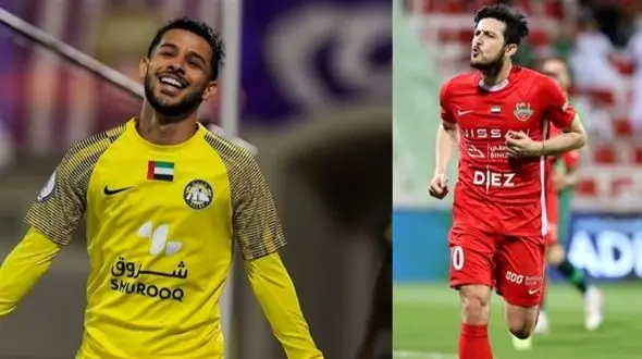 قایدی و آزمون؛ نامزد توپ طلای فوتبال امارات! + عکس