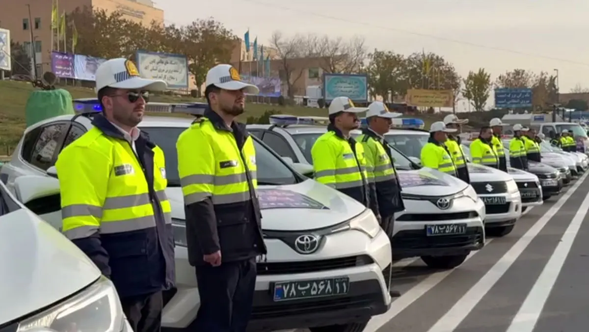 طرح زمستانی پلیس راهور کلید خورد / امنیت سفرهای زمستانی با حضور ۹۱ هزار امدادگر