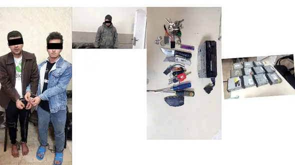 سرقت های سریالی از پرایدهای مشهد باند سارقان به دام افتاد