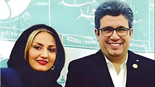 عکس دور از شان از همسر زیبای رضا رشیدپور  ! / چرا واقعا !