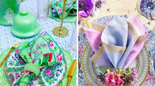 15 مدل ست بشقاب رنگی برای چیدمانی شیک و متفاوت