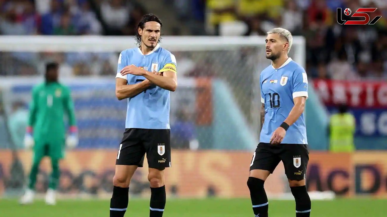 گزارش تصویری بازی اروگوئه و غنا 