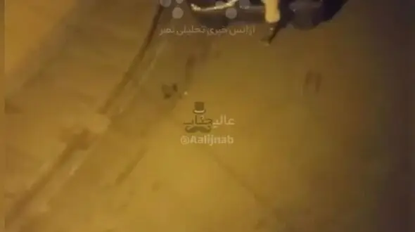 فیلم جالب از صحنه فرار دزد پژو 206 در تبریز / فریادهایی که سارق را ترساند