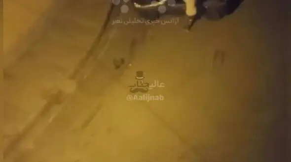 فیلم جالب از صحنه فرار دزد پژو 206 در تبریز / فریادهایی که سارق را ترساند