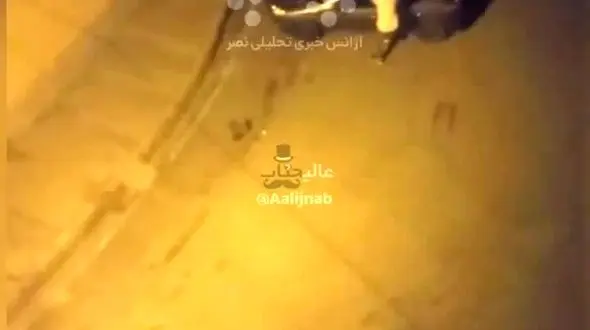 فیلم جالب از صحنه فرار دزد پژو 206 در تبریز / فریادهایی که سارق را ترساند