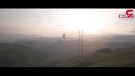 ماجراجویی دلهره آور جوان آلمانی در ارتفاع ۳۲۰ متری! + فیلم 