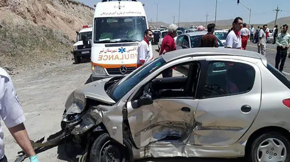 5 زن و مرد در تصادف هولناک کشته و زخمی شدند / در بافت رخ داد