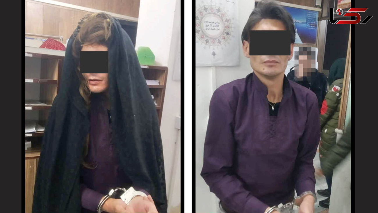 پسر جوان با آرایش و چادر زنانه به جمع زنان سوگوار نفوذ می کرد / پلیس مشهد جا خورد ! + عکس مرد زن نما