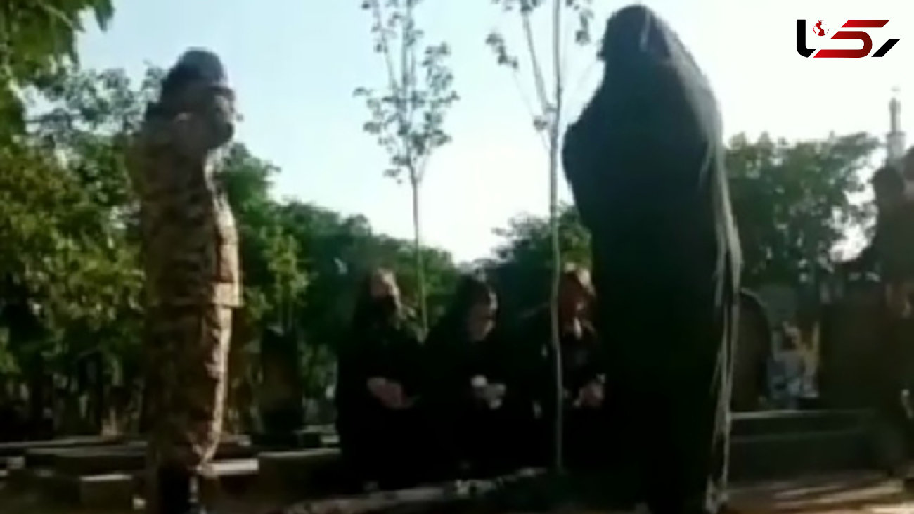 احترام ارتشی به مادر فوت شده + فیلم