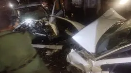 شاخ به شاخ 2 خودروی ایرانی در جاده اصفهان 4 تن را کشت