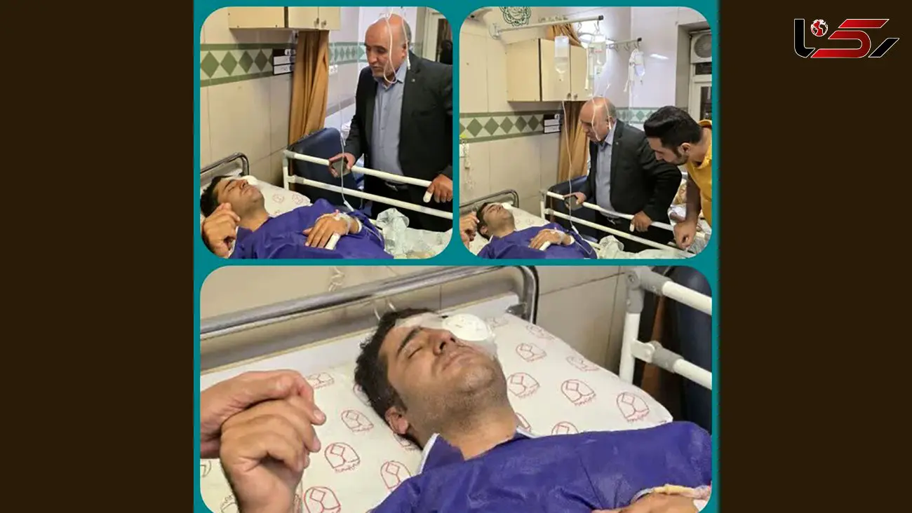 شلیک به چشم و سینه محیط بان اصفهانی توسط شکارچی غیرمجاز + عکس