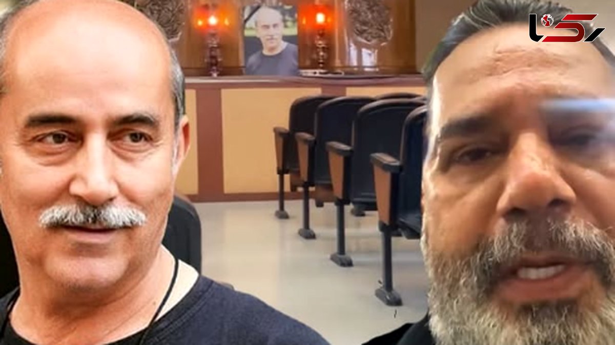 فیلم/ مراسم ختم زنده یاد مهرداد فلاحتگر در تهران که صدای داریوش سلیمی را درآورد ... صندلیهای خالی بیشتر از هرچیز تو چشم بودن