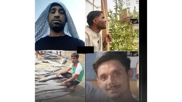 عکس ها و اسامی  4 شهید حمله دیشب جنگنده های آمریکا به جزیره لارک ایران در خلیج فارس