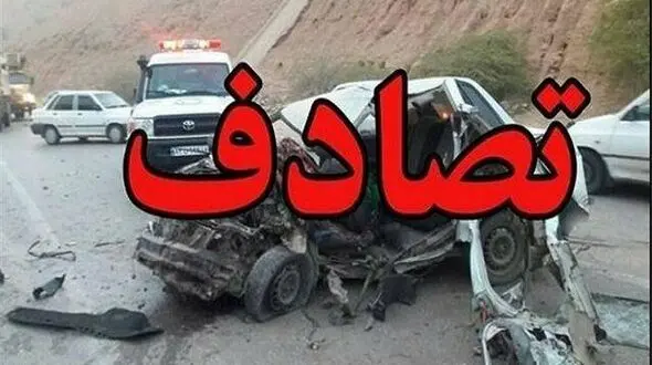 تصادف در جاده‌ای در محور خمین-الیگودرز با یک کشته و هشت مصدوم