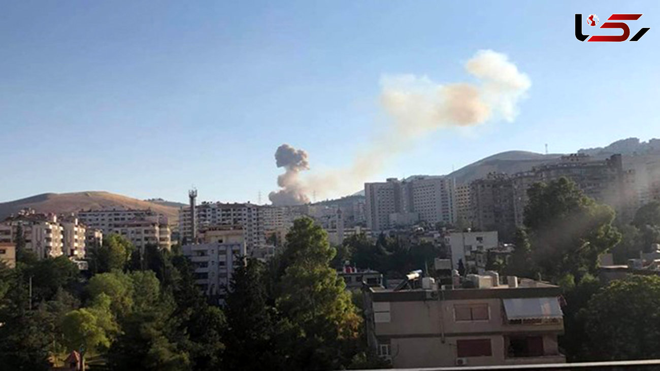 انفجار های مهیب پایتخت سوریه را لرزاند + عکس