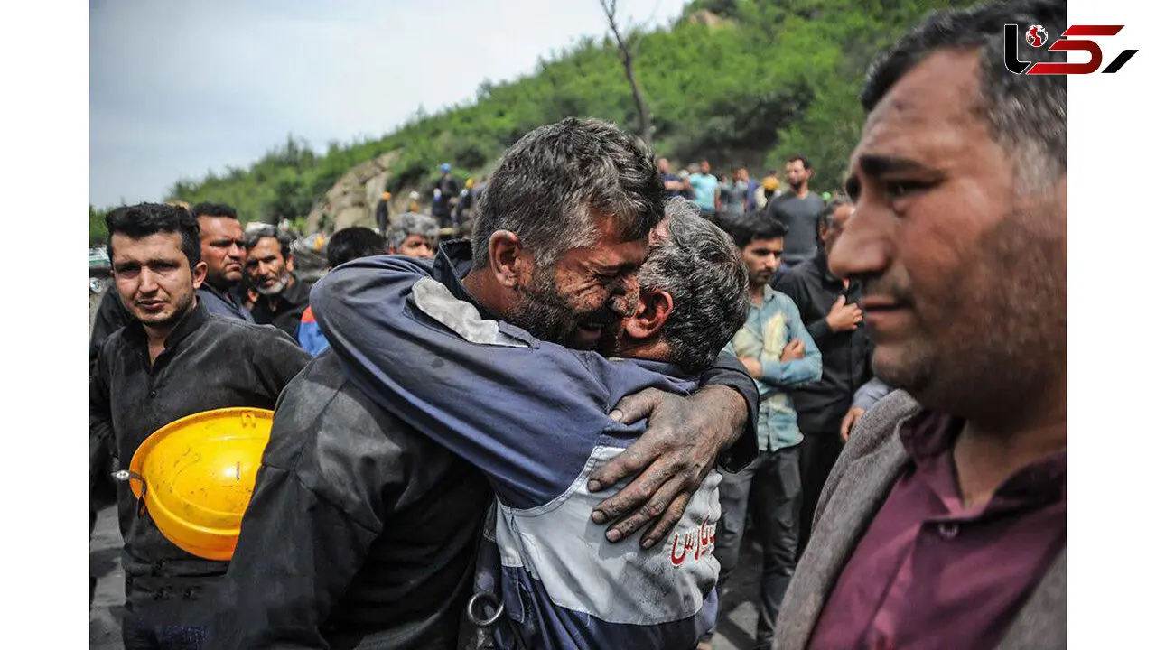 گزارش تصویری کشف و انتقال 13 پیکر معدنچی فاجعه معدن آزادشهر گلستان  