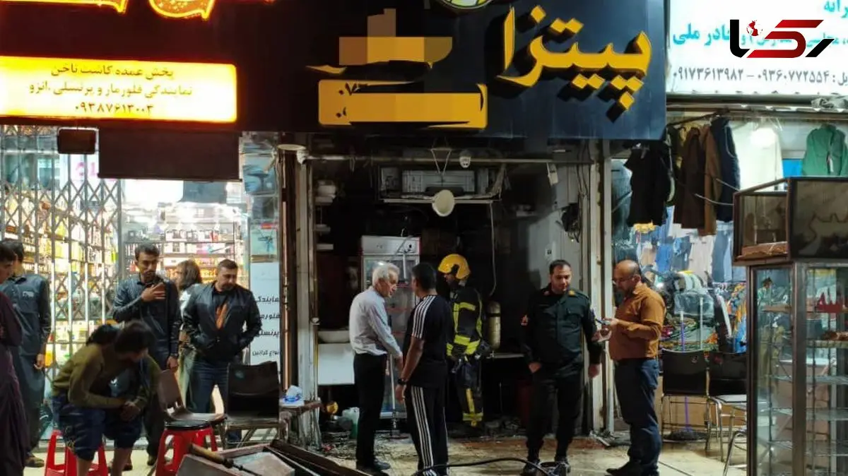 انفجار مرگبار در پیتزا فروشی / هشت نفر به بیمارستان منتقل شدند