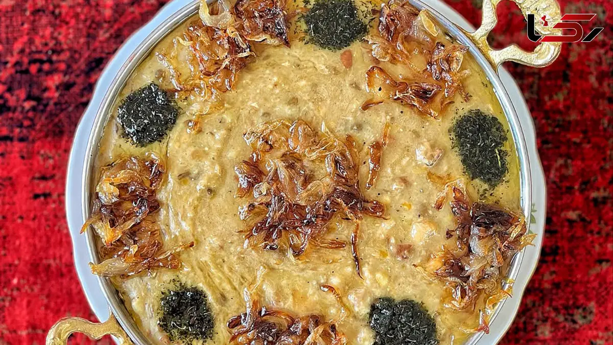 آموزش پخت آش عباسعلی کرمانشاهی قدیمی ترین آش ایرانی + فیلم