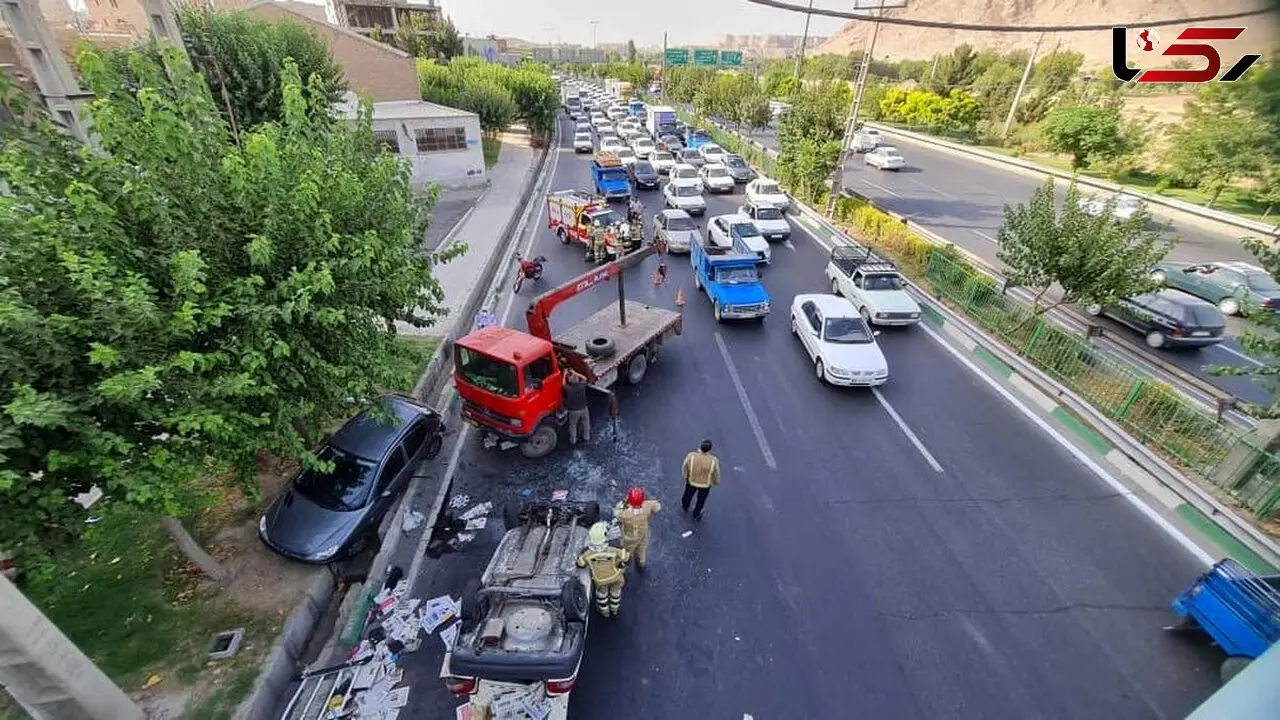 تصادف پراید و پژو 206 در شهرری/ حادثه دو مصدوم برجای گذاشت