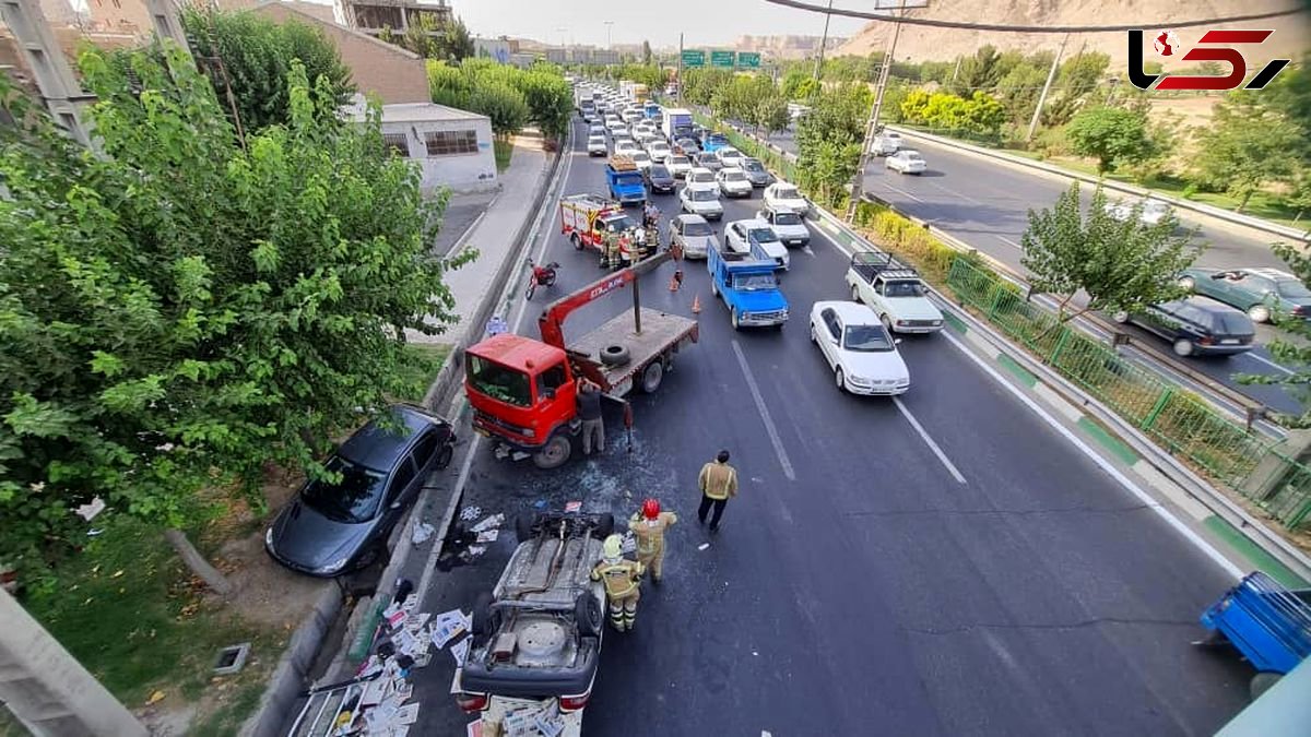 تصادف پراید و پژو 206 در شهرری/ حادثه دو مصدوم برجای گذاشت