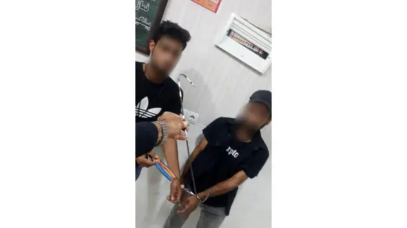 این 2 مرد دزد خودروهای آبادانی ها بودند + عکس