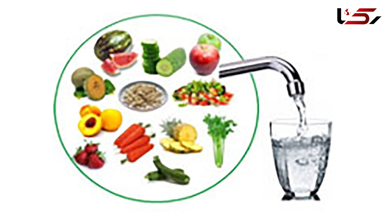 خوراکی‌ های تامین کننده آب بدن 