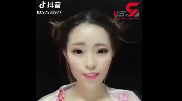 تغییر وحشتناک چهره این زن بعد از پاک کردن آرایش غلیظش + فیلم