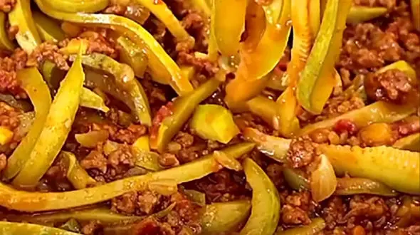 متفاوت ترین غذا با کدو سبز + فیلم