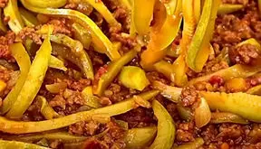 متفاوت ترین غذا با کدو سبز + فیلم