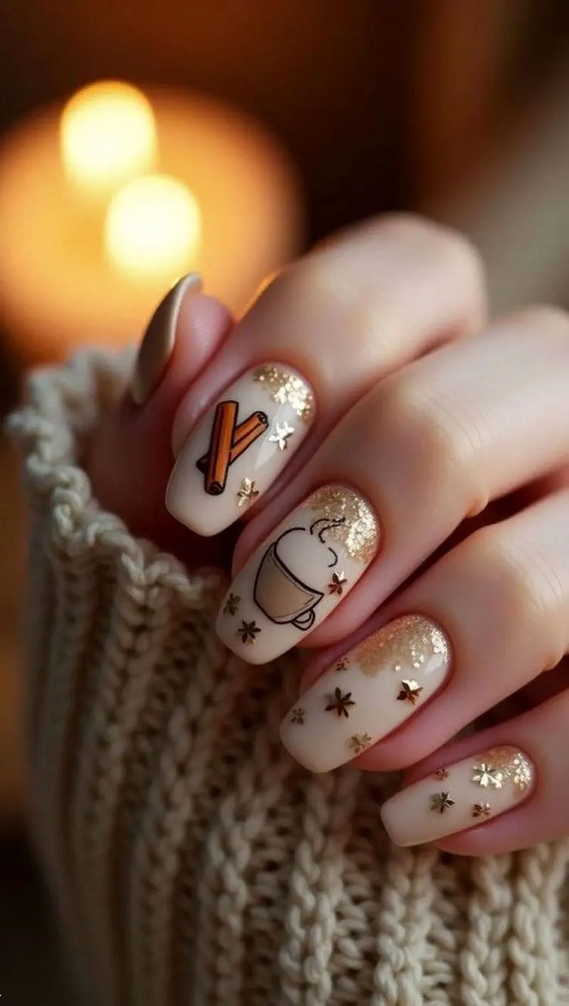 ناخن زمستانی | 30 طرح ناخن زمستانی ساده و شیک مناسب عروسی و تولد و حتی روزمره در تنوع بالا
