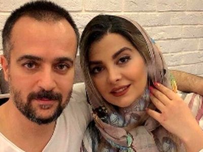 عاشقانه احمد مهران‌فر ارسطوی پایتخت در کنار همسرش مونا فائزپور/ زوج دوست داشتنی و جذاب